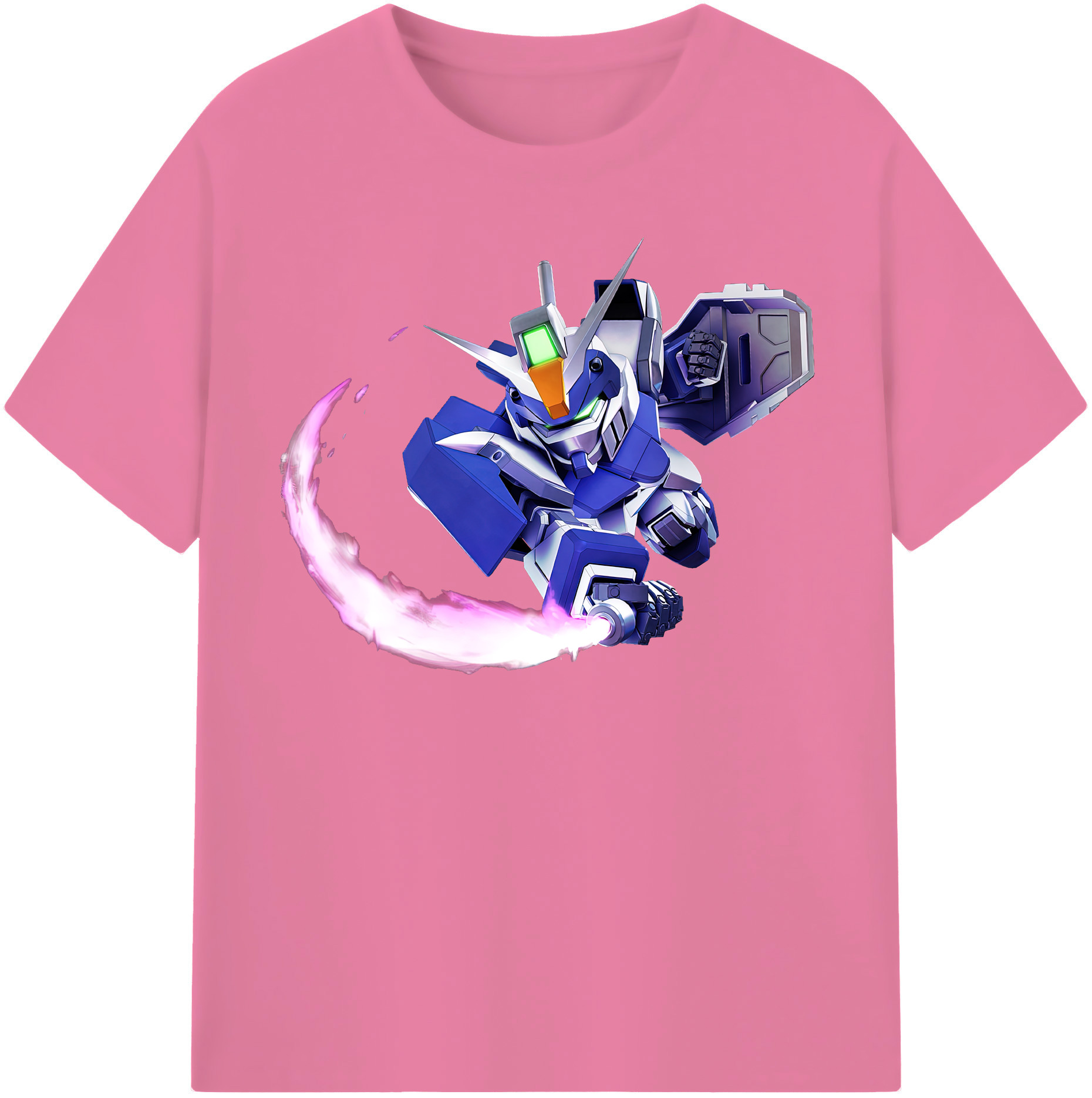 （画像用） 機動戦士ガンダム Mobile Suit Gundam 綿100％半袖Tシャツ（フロントプリント）